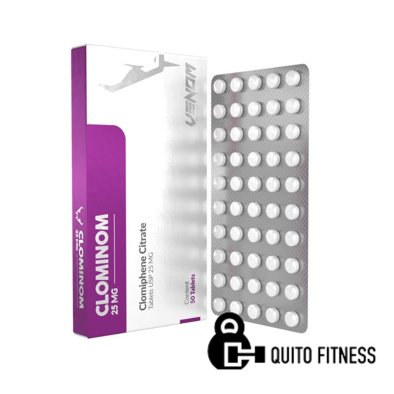 Citrato de clomifeno 25 mg Venom Pharma 50 tab