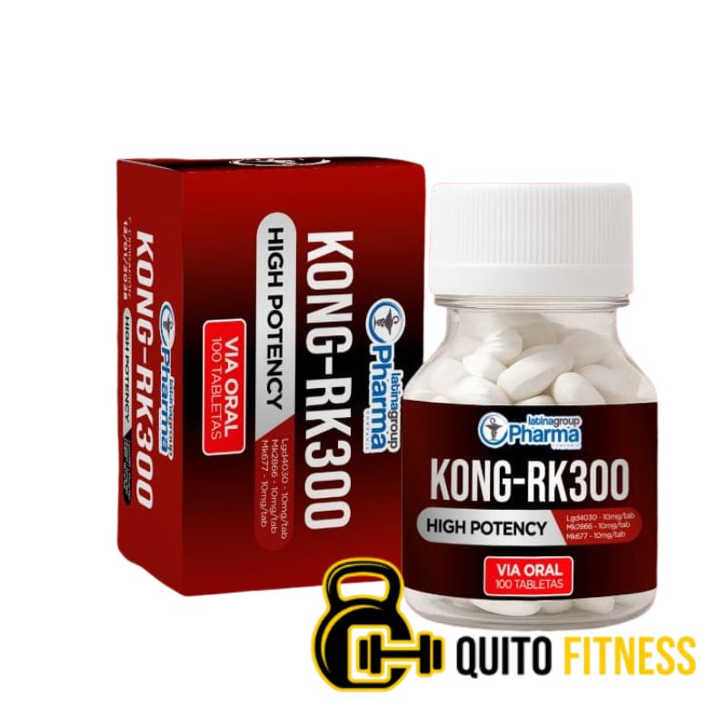 KONG-RK300 | Tri-Blend de Masa y Potencia | 100 Tabletas